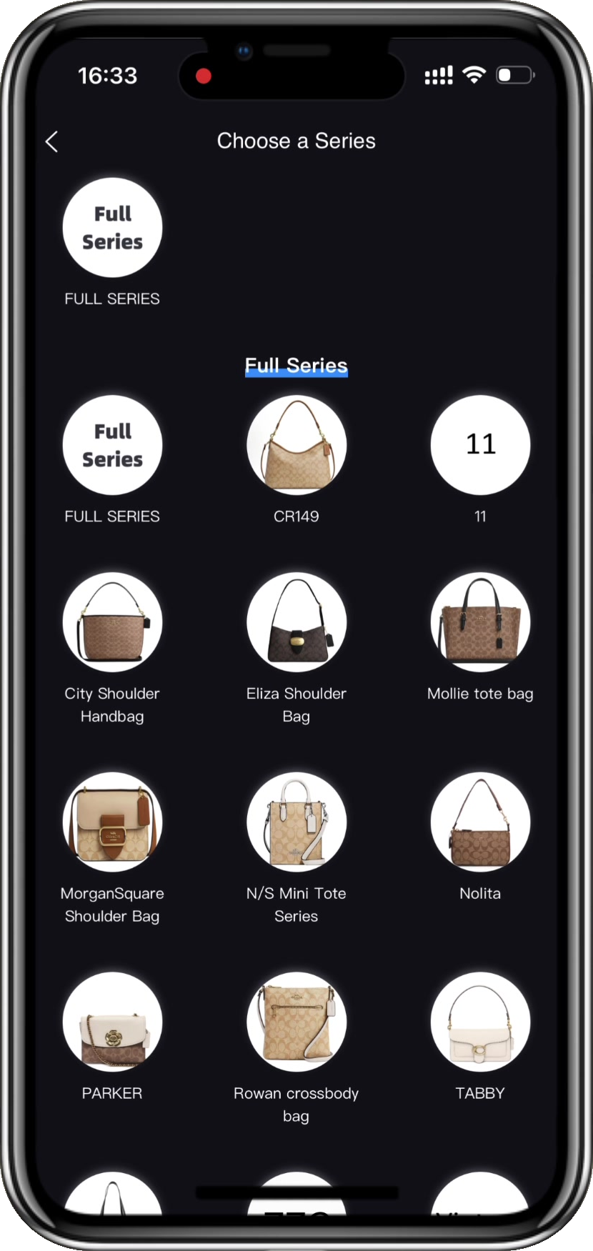 Choose the series